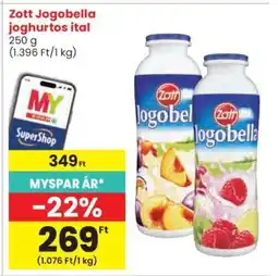 Spar Zott Jogobella joghurtos ital ajánlat