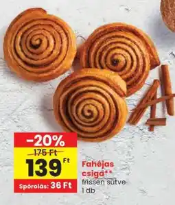 Spar Fahéjas csiga ajánlat