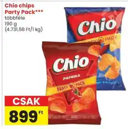 Spar Chio Chips Party Pack ajánlat