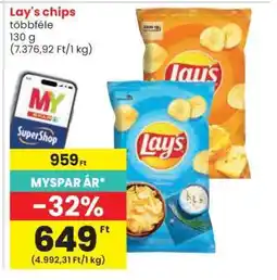 Spar LAY’S Chips ajánlat
