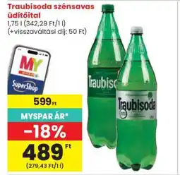 Spar Traubisoda szénsavas üdítőital ajánlat