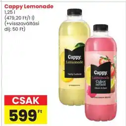 Spar Cappy Lemonade ajánlat