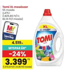 Spar Tomi XL mosószer ajánlat