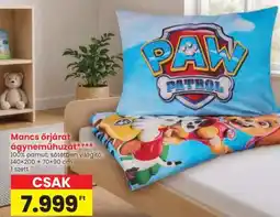 Spar Mancs őrjárat ágyneműhuzat ajánlat