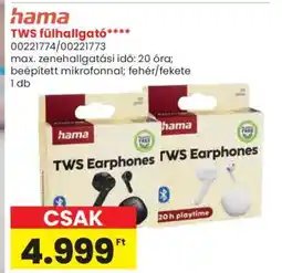 Spar hama TWS fülhallgató ajánlat