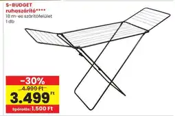 Spar S-BUDGET ruhaszárító ajánlat