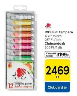 Tesco ICO Süni tempera ajánlat
