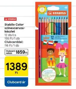Tesco Stabilo color színesceruza készlet ajánlat
