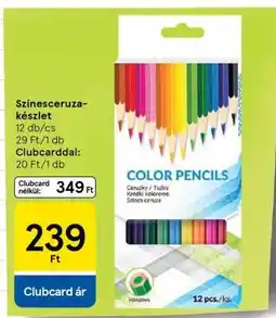 Tesco Színesceruza-készlet ajánlat