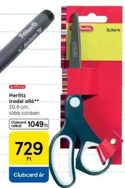 Tesco Herlitz irodai olló ajánlat