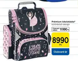 Tesco Prémium iskolatáska ajánlat