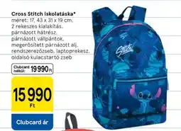 Tesco Cross Stitch iskolatáska ajánlat