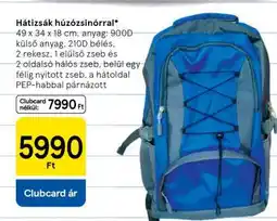 Tesco Hátizsák húzózsinórral ajánlat