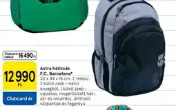 Tesco Astra hátizsák F.C. Barcelona ajánlat
