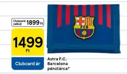 Tesco Astra F.C. Barcelona pénztárca ajánlat