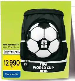 Tesco FIFA hátizsák ajánlat