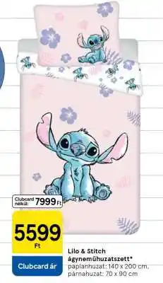 Tesco Lilo & Stitch ágyneműhuzatszett ajánlat