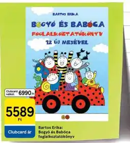 Tesco Bartos Erika: Bogyó és Babóca foglalkoztatókönyv ajánlat