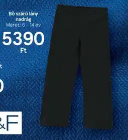 Tesco Bő szárú lány nadrág ajánlat