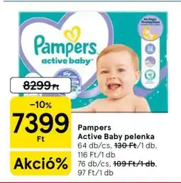Tesco Pampers Active Baby pelenka ajánlat