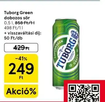 Tuborg Green dobozos sör
