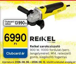 Tesco Reikel sarokcsiszoló ajánlat