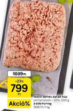Tesco Tesco sertés darált hús ajánlat