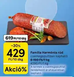 Tesco Familia Harmónia rúd ajánlat