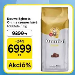 Tesco Douwe Egberts Omnia Szemes Kávé ajánlat