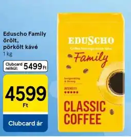 Tesco EduScho Family őrölt, pörkölt kávé ajánlat