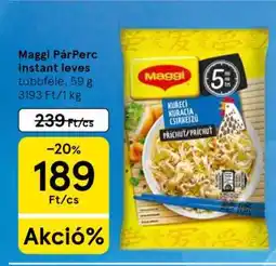 Tesco Maggi PárPerc instant leves ajánlat