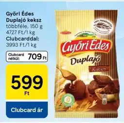 Tesco Győri Édes Duplajó keksz ajánlat