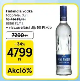 Tesco FINLANDIA Vodka ajánlat