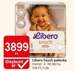 Tesco Libero Touch pelenka ajánlat
