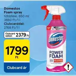 Tesco Domestos Foam spray ajánlat