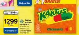 Tesco Kaktus jégkrém multipack ajánlat