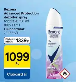 Tesco Rexona Advanced Protection dezodor spray ajánlat