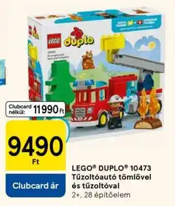 Tesco LEGO DUPLO 10473 Tűzoltóautó tömlővel és tűzoltóval ajánlat