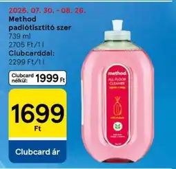 Tesco Method padlótisztító szer ajánlat