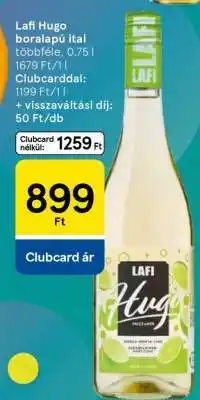 Tesco Lafi Hugo boralapú ital ajánlat