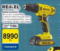Tesco Reikel ütvefúró ajánlat