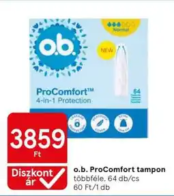 Tesco O.B. ProComfort Tampon ajánlat