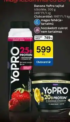 Tesco Danone YoPro tejital ajánlat