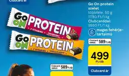 Tesco Go On protein szelet ajánlat