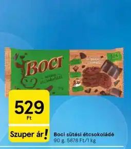 Tesco BOCI SÜTÉSI ÉTCSOKOLÁDÉ ajánlat