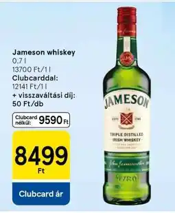 Tesco Jameson Whiskey ajánlat