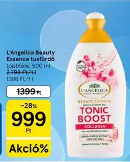Tesco L'Angelica Beauty Essence tusfürdő ajánlat