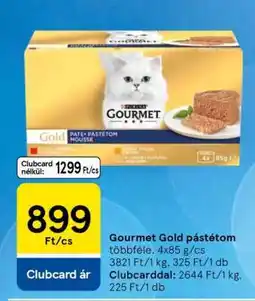Tesco Gourmet Gold pástétom ajánlat
