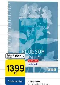 Tesco Spirálfüzet ajánlat