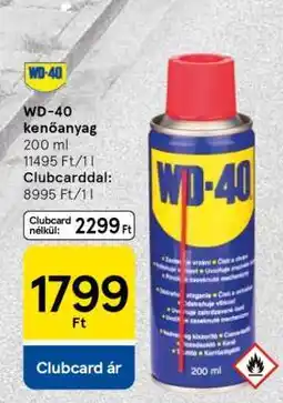 Tesco WD-40 kenőanyag ajánlat